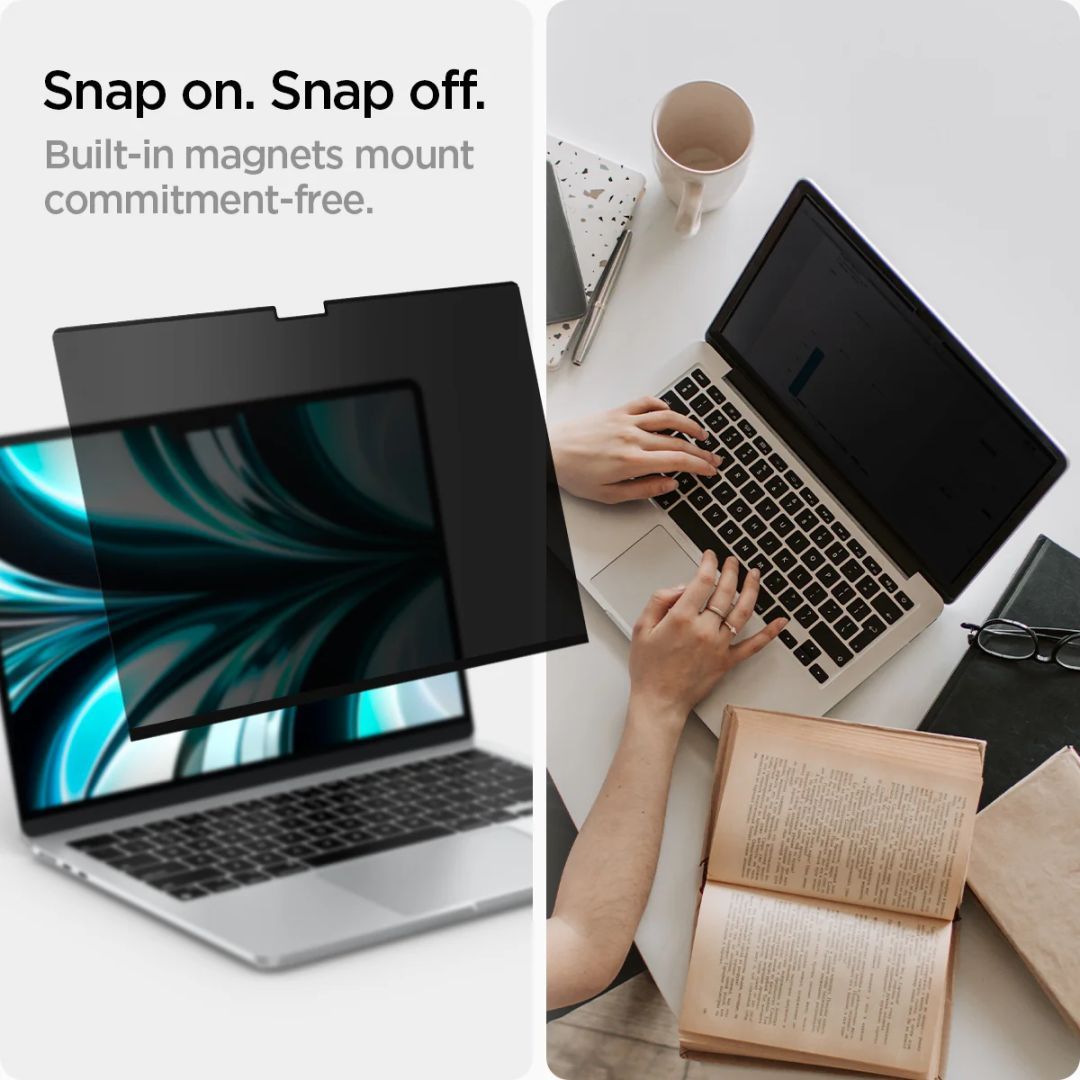 Spigen SafeView Screen Protector for MacBook Air 13" M4/M3/M2 1Pack Spigen SafeView Screen Protector for MacBook Air 13" M4/M3/M2 1Pack