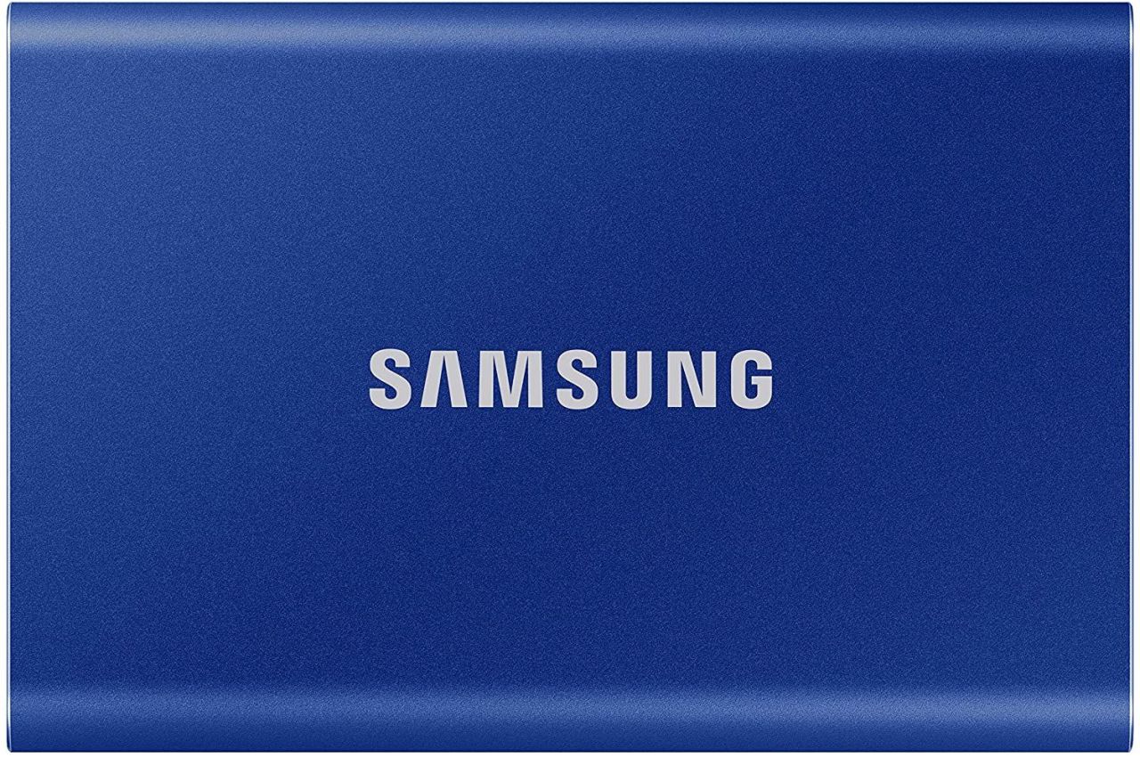Samsung 1TB USB3.2/USB Type-C T7 Indigo Blue Samsung 1TB USB3.2/USB Type-C T7 Indigo Blue