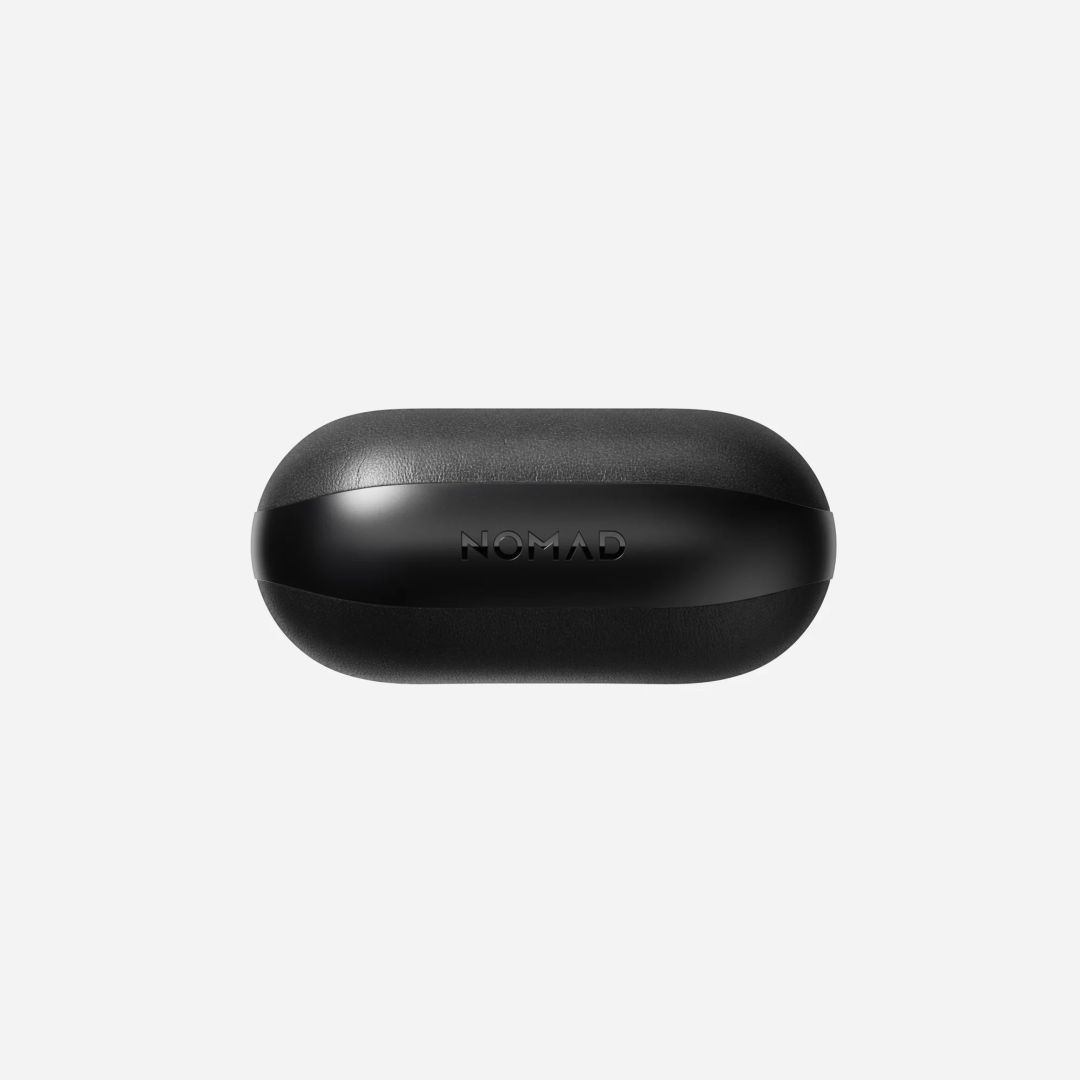 Nomad Modern Leather Case for Airpods 4 Black