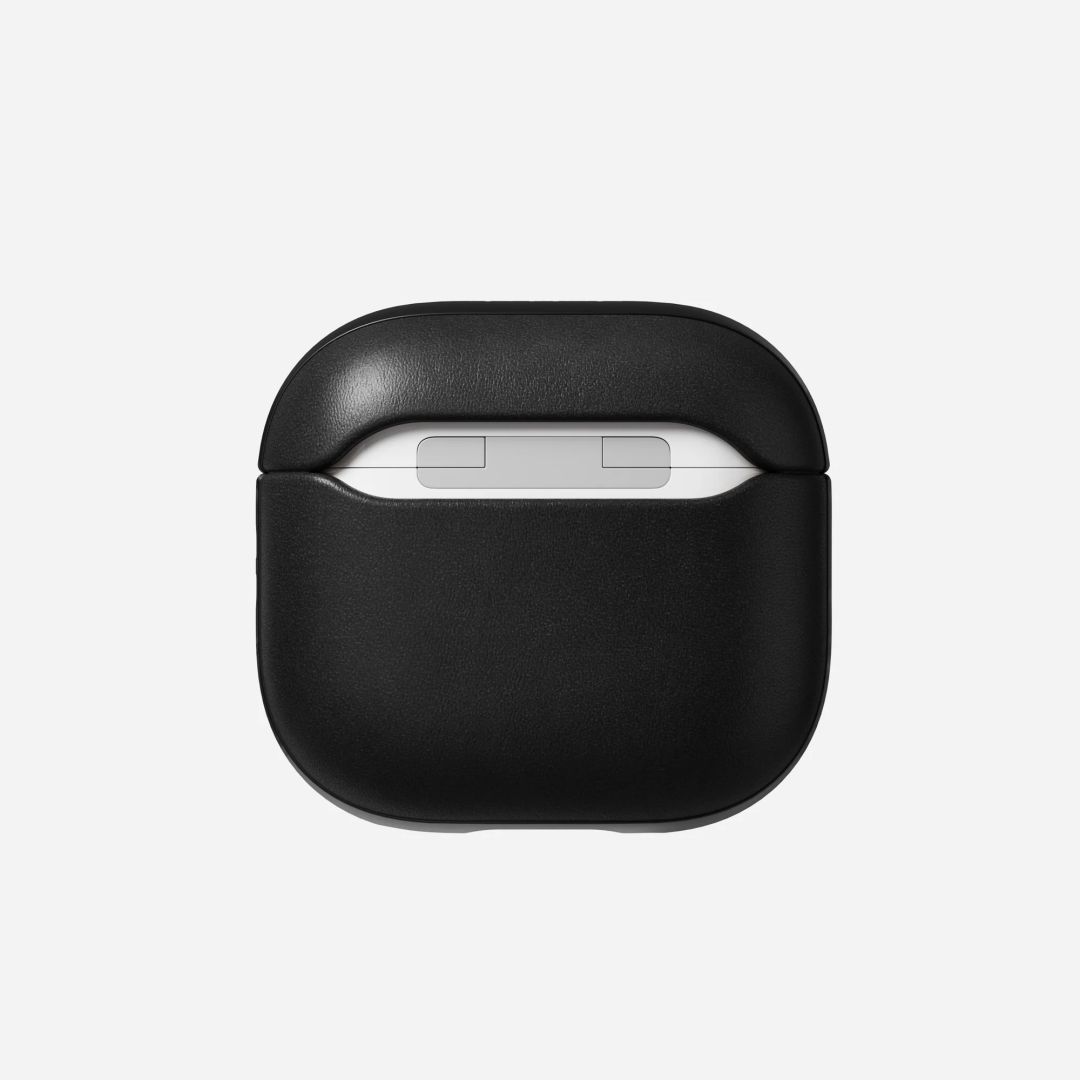 Nomad Modern Leather Case for Airpods 4 Black