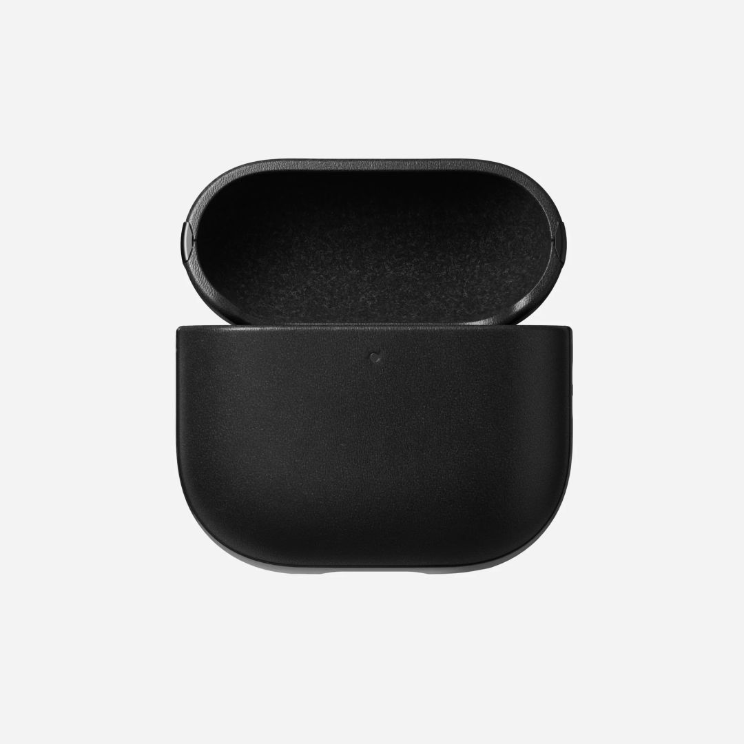 Nomad Modern Leather Case for Airpods 4 Black