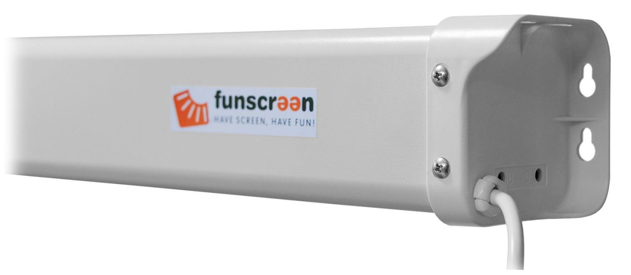 Funscreen Matt White Motor 212x305 cm Format 16:10 Funscreen Matt White Motor 212x305 cm Format 16:10