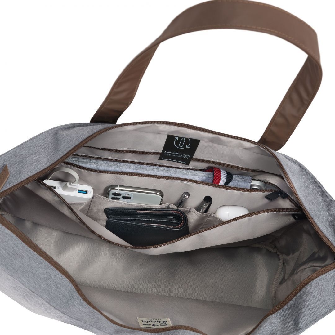 Dicota Motion Laptop Shopper Bag Eco 14,1" Light Grey Dicota Motion Laptop Shopper Bag Eco 14,1" Light Grey