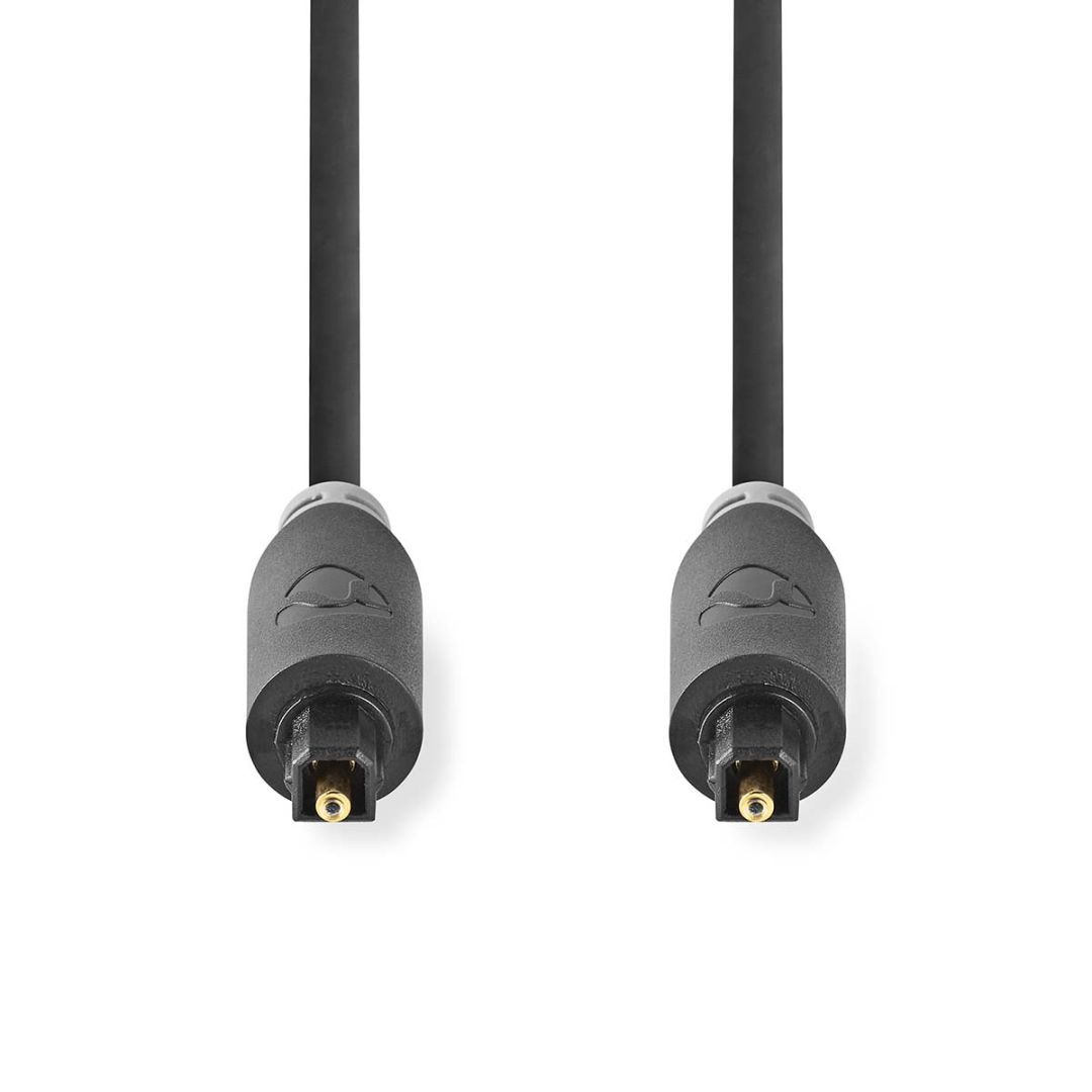 Nedis TosLink Male - TosLink Male Optical Audio Cable 3m Black