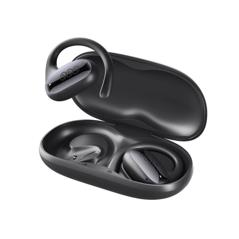 QCY T30 Crossky GTR2 Open Truly Bluetooth Headset Black QCY T30 Crossky GTR2 Open Truly Bluetooth Headset Black