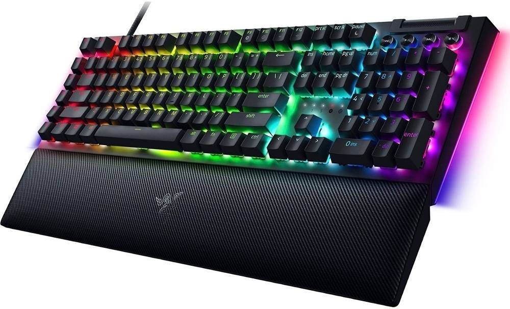 Razer BlackWidow V4 Yellow Switch Keyboard Black US Razer BlackWidow V4 Yellow Switch Keyboard Black US