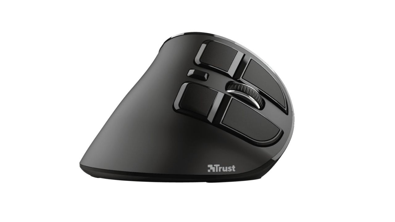 Trust Voxx Rechargeable Ergonomic Wireless Mouse Black Trust Voxx Rechargeable Ergonomic Wireless Mouse Black