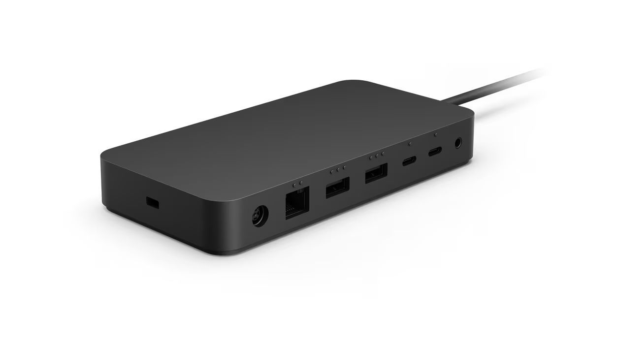 Microsoft Surface Thunderbolt 4 Dock Black Microsoft Surface Thunderbolt 4 Dock Black
