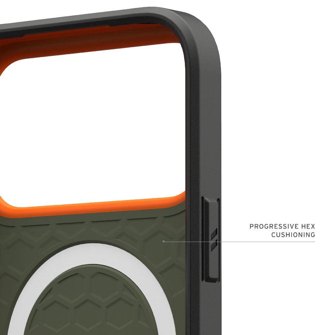 UAG Civilian Magsafe case for iPhone 17 Pro Max Olive/Orange UAG Civilian Magsafe case for iPhone 17 Pro Max Olive/Orange