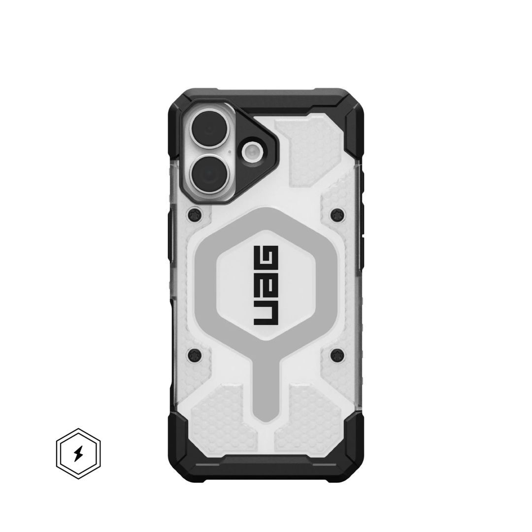 UAG Pathfinder Clear Magsafe case for iPhone 17 Ice/Silver UAG Pathfinder Clear Magsafe case for iPhone 17 Ice/Silver