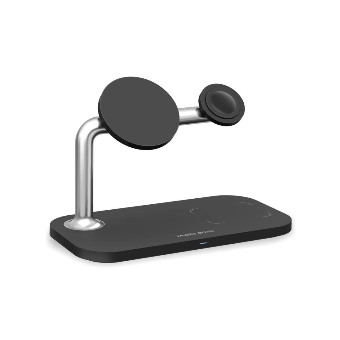 Mobile Origin 3 in 1 Wireless charger Black Mobile Origin 3 in 1 Wireless charger Black