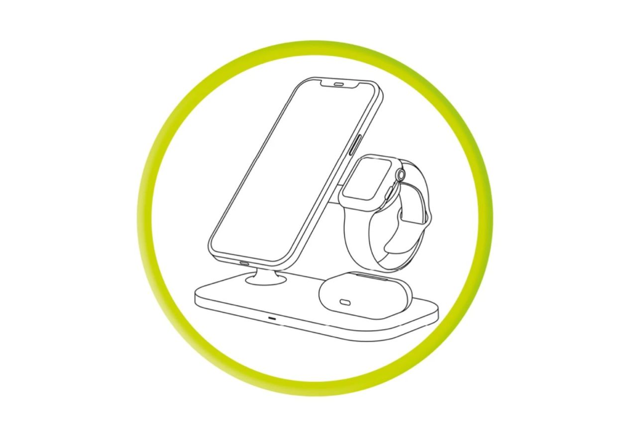 Mobile Origin 3 in 1 Wireless charger Black Mobile Origin 3 in 1 Wireless charger Black