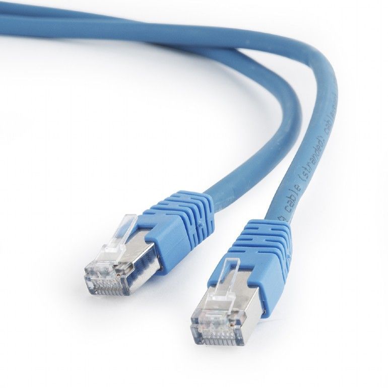 Gembird CAT6A S-FTP Patch Cable 0,25m Blue Gembird CAT6A S-FTP Patch Cable 0,25m Blue