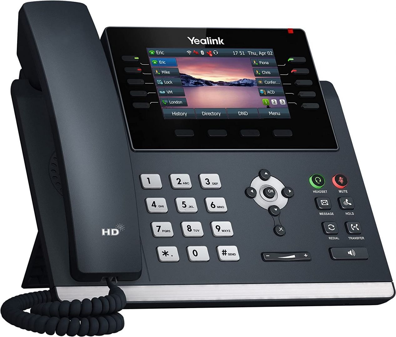 Yealink SIP-T46U vonalas VoIP telefon Yealink SIP-T46U vonalas VoIP telefon
