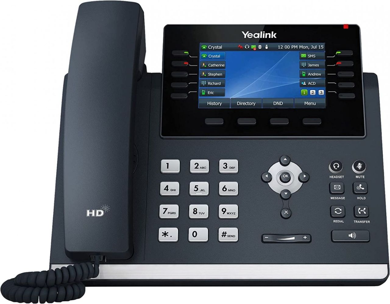 Yealink SIP-T46U vonalas VoIP telefon Yealink SIP-T46U vonalas VoIP telefon