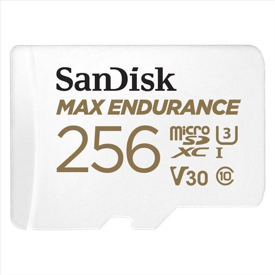 Sandisk 256GB microsSDXC Max Endurance Class 10 U3 V30 adapter nélkül
