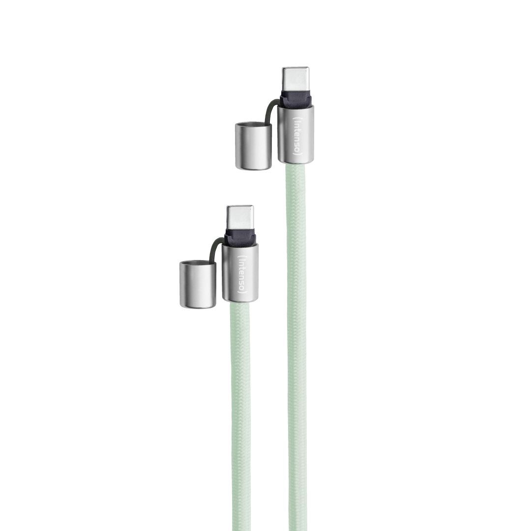 Intenso Cell Phone Charging Lanyard Cable 1,65m Green