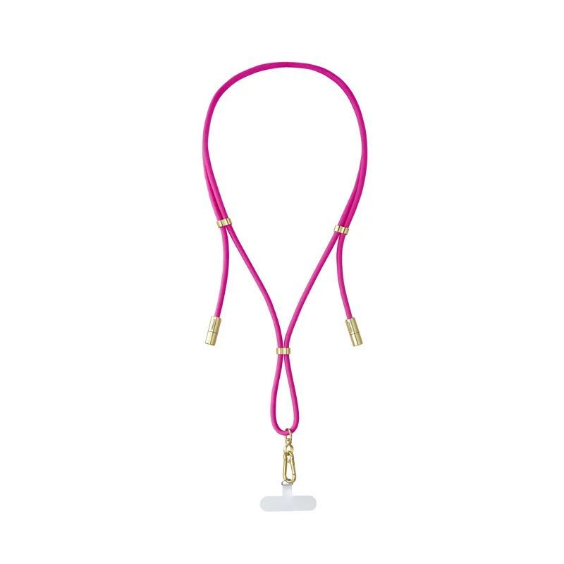 Intenso Cell Phone Charging Lanyard Cable 1,65m Neon Pink Intenso Cell Phone Charging Lanyard Cable 1,65m Neon Pink