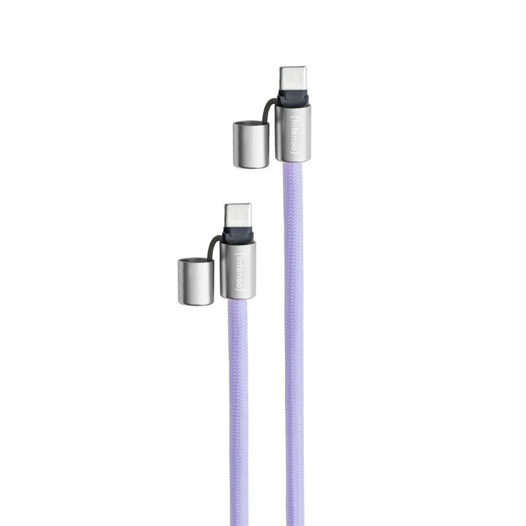 Intenso Cell Phone Charging Lanyard Cable 1,65m Purple Intenso Cell Phone Charging Lanyard Cable 1,65m Purple