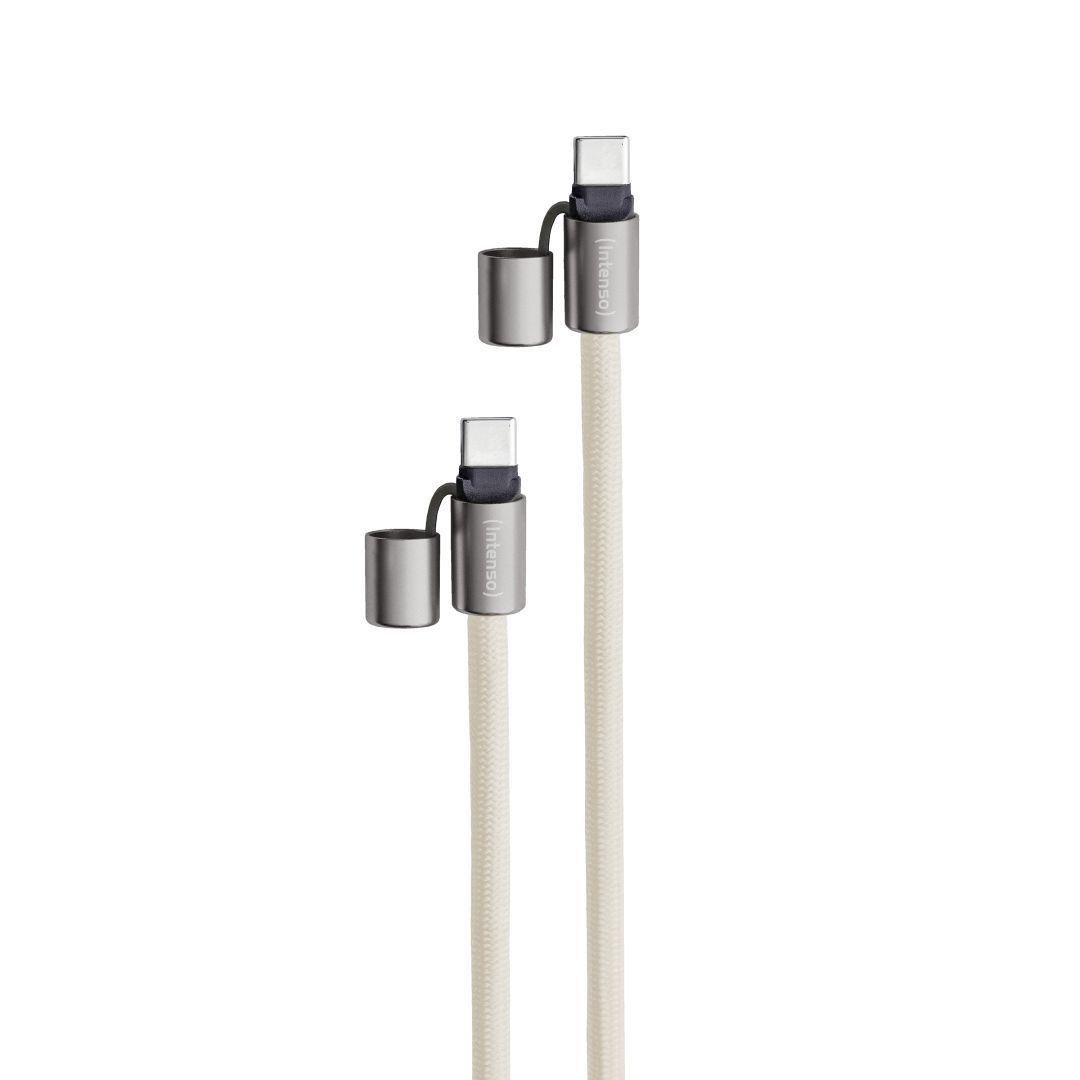 Intenso Cell Phone Charging Lanyard Cable 1,65m Beige