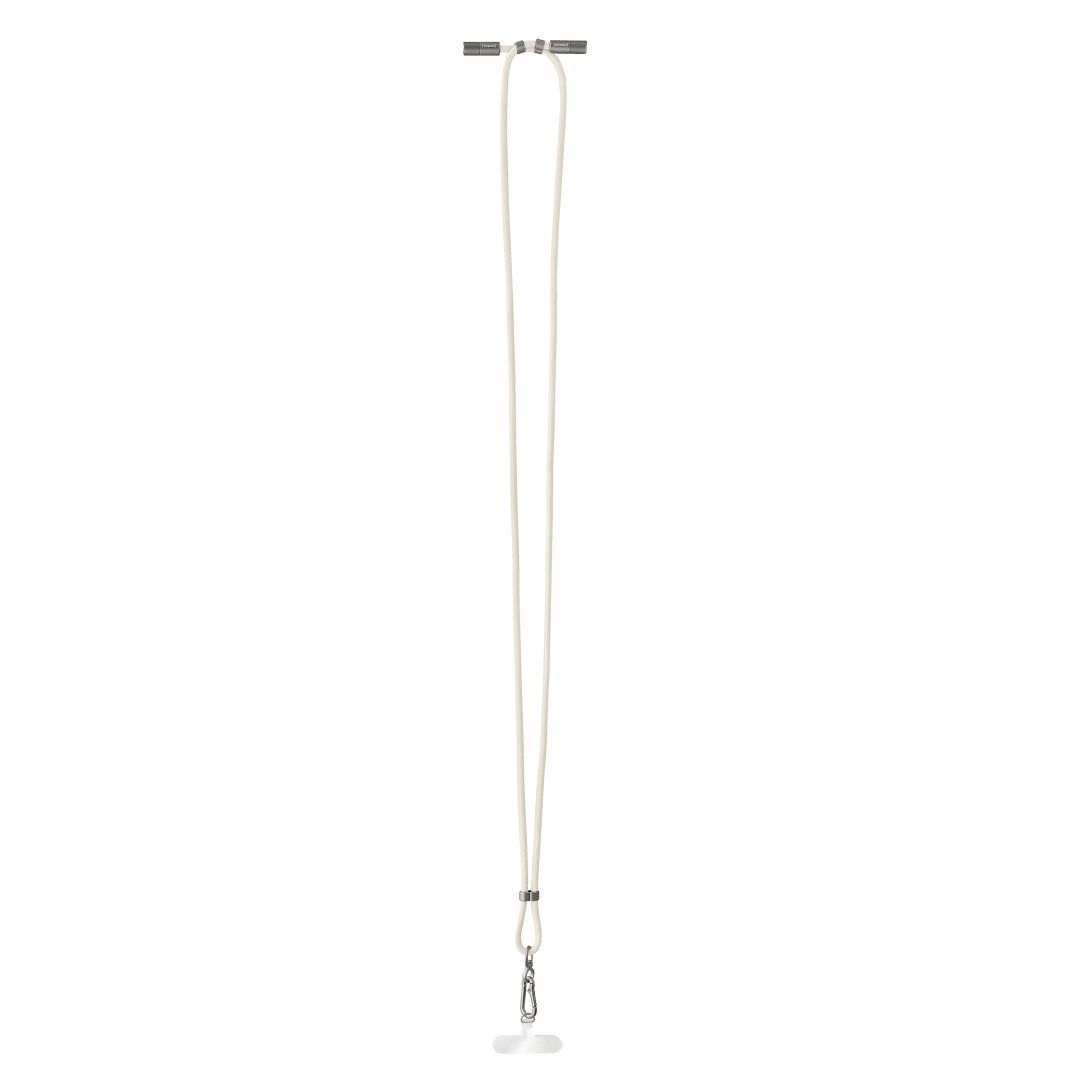 Intenso Cell Phone Charging Lanyard Cable 1,65m Beige