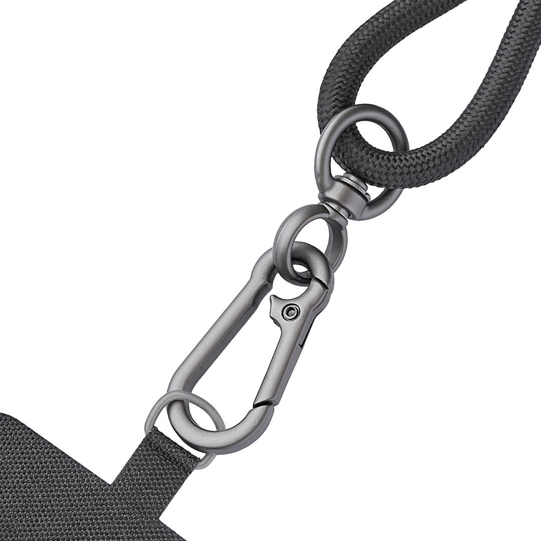 Intenso Cell Phone Charging Lanyard Cable 1,65m Black