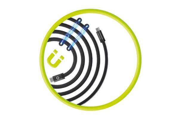 Mobile Origin Magnetic Patented Original Cable USB-C to USB-C 1m Black Mobile Origin Magnetic Patented Original Cable USB-C to USB-C 1m Black