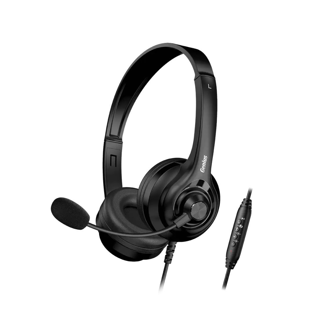 Genius HS-235U AI Headset Black Genius HS-235U AI Headset Black