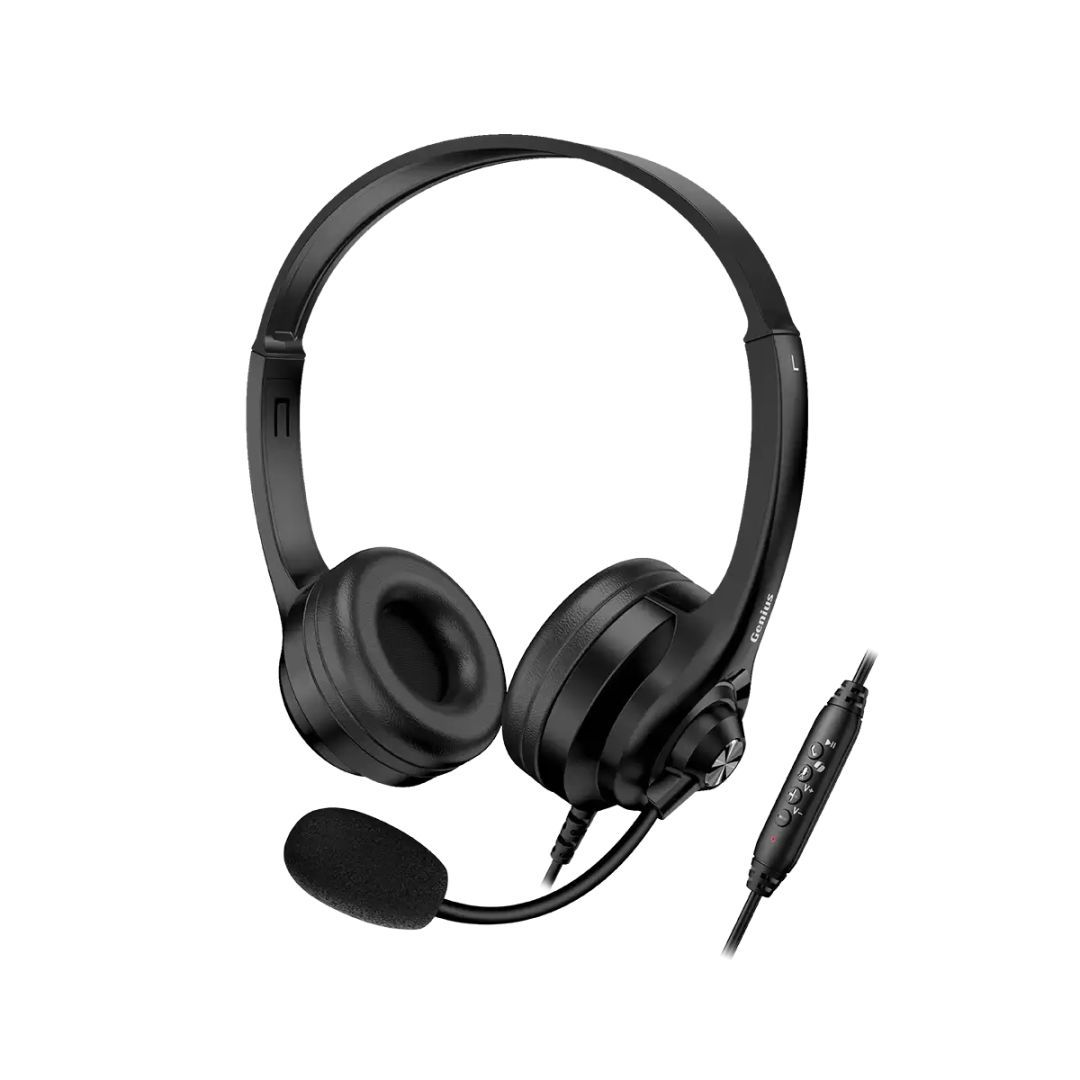 Genius HS-235U AI Headset Black Genius HS-235U AI Headset Black