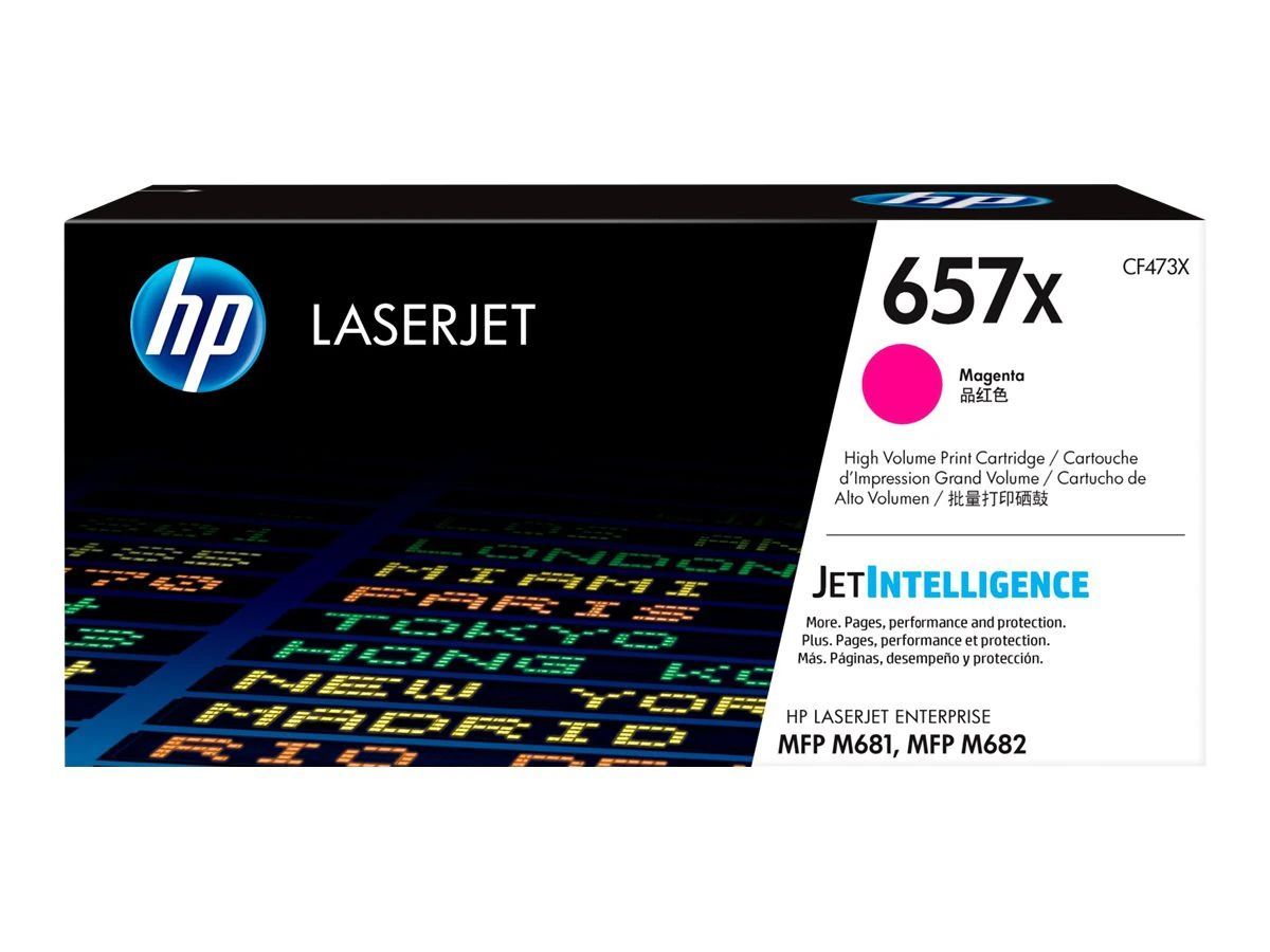 HP 657X Magenta toner HP 657X Magenta toner