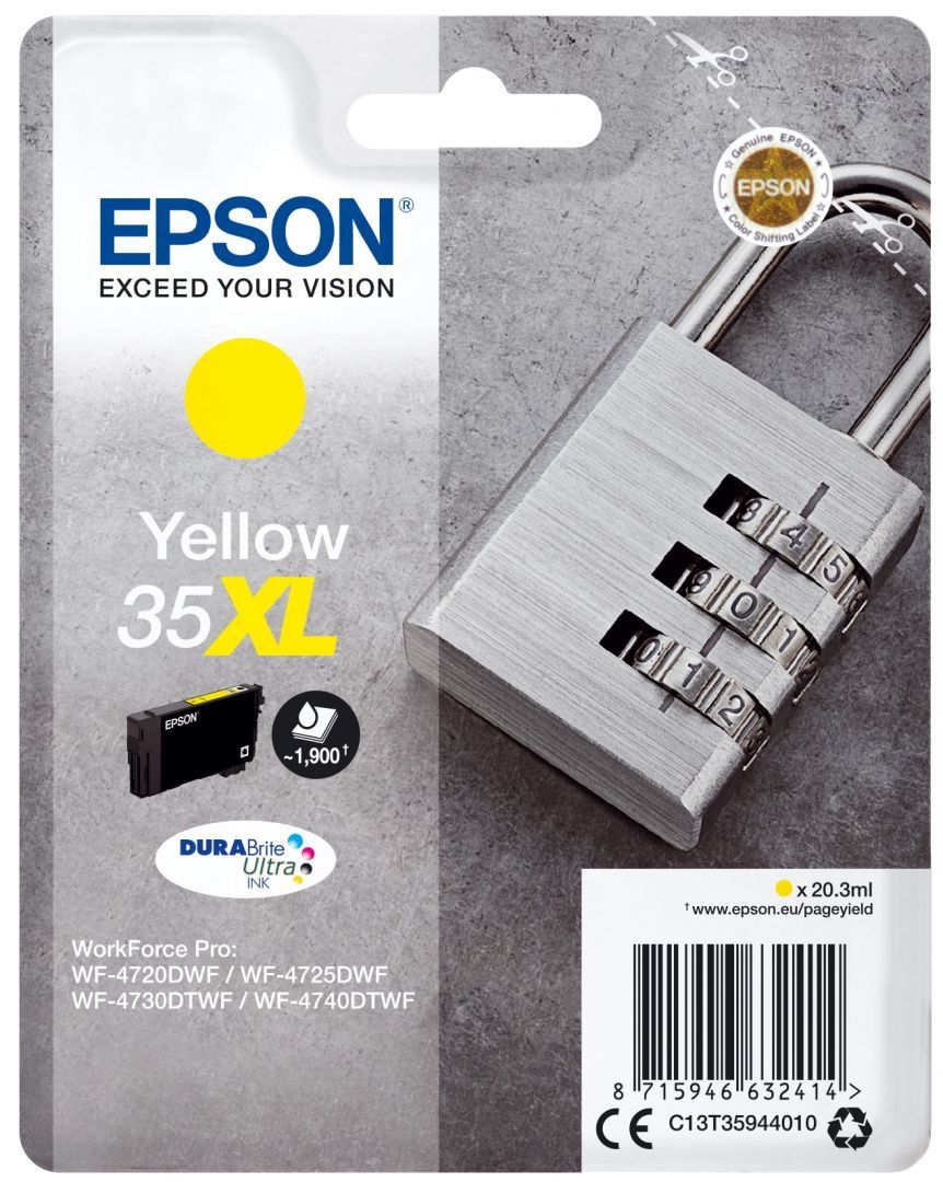 Epson T3594 (35XL) Yellow tintapatron Epson T3594 (35XL) Yellow tintapatron