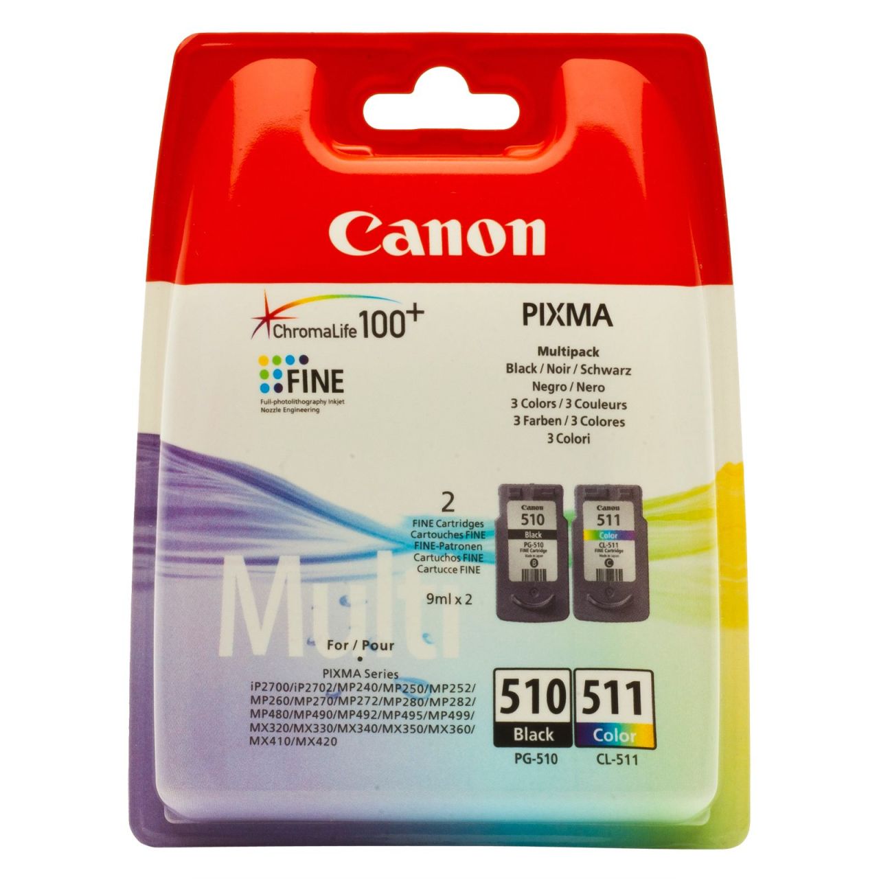 Canon PG-510B/CL511 Multipack tintapatron Canon PG-510B/CL511 Multipack tintapatron