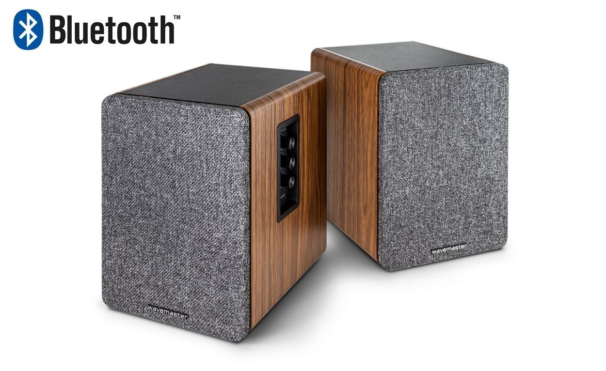 wavemaster Base Bluetooth Speaker System Wood/Grey wavemaster Base Bluetooth Speaker System Wood/Grey