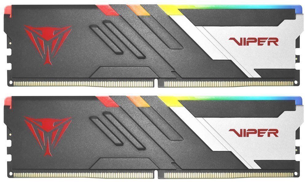 Patriot 48GB DDR5 6000MHz Kit(2x24GB) Viper Venom RGB Black/White