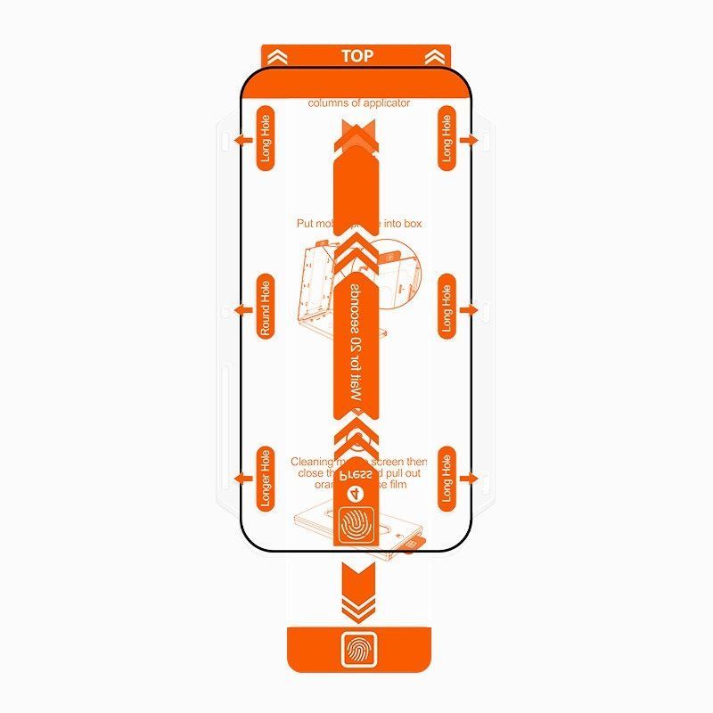 Mobile Origin Screen Guard iPhone 11/XR with easy applicator 2 pack Mobile Origin Screen Guard iPhone 11/XR with easy applicator 2 pack