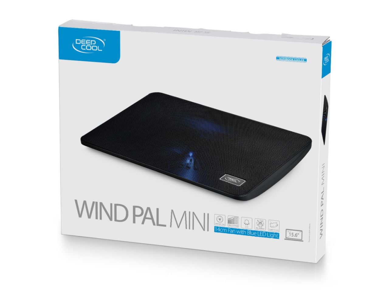 DeepCool Wind Pal Mini Notebook hűtő Black DeepCool Wind Pal Mini Notebook hűtő Black