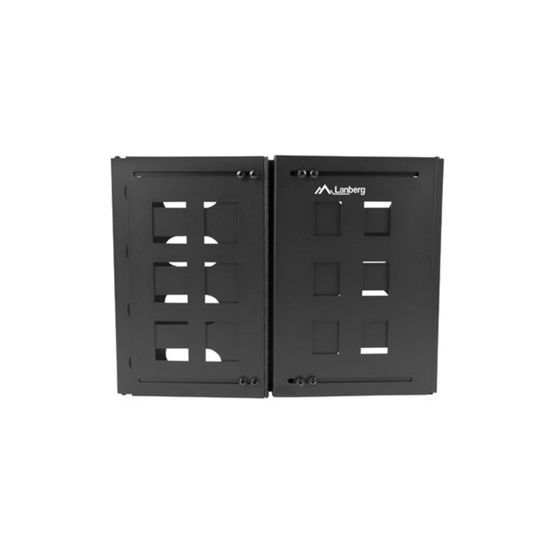 Lanberg Folding Bracket Wall-Mount 19" 8U 497X400/240 Black Lanberg Folding Bracket Wall-Mount 19" 8U 497X400/240 Black