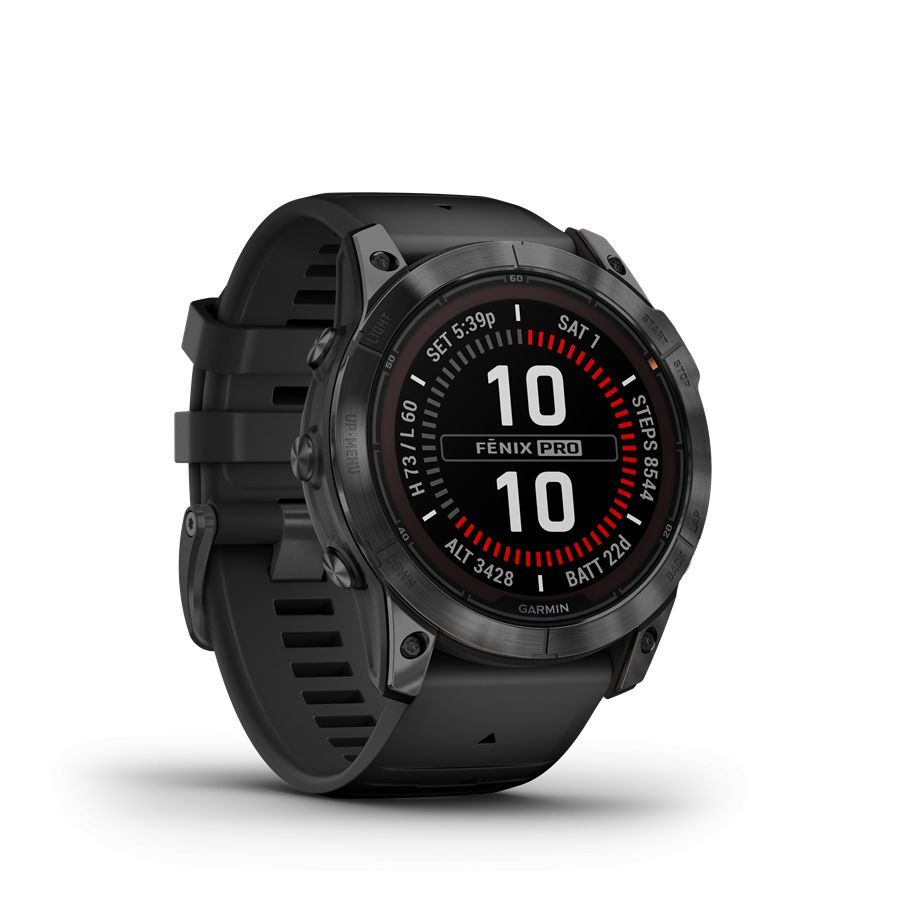 Garmin fenix 7X Pro Solar Edition Slate Grey with Black Band Garmin fenix 7X Pro Solar Edition Slate Grey with Black Band