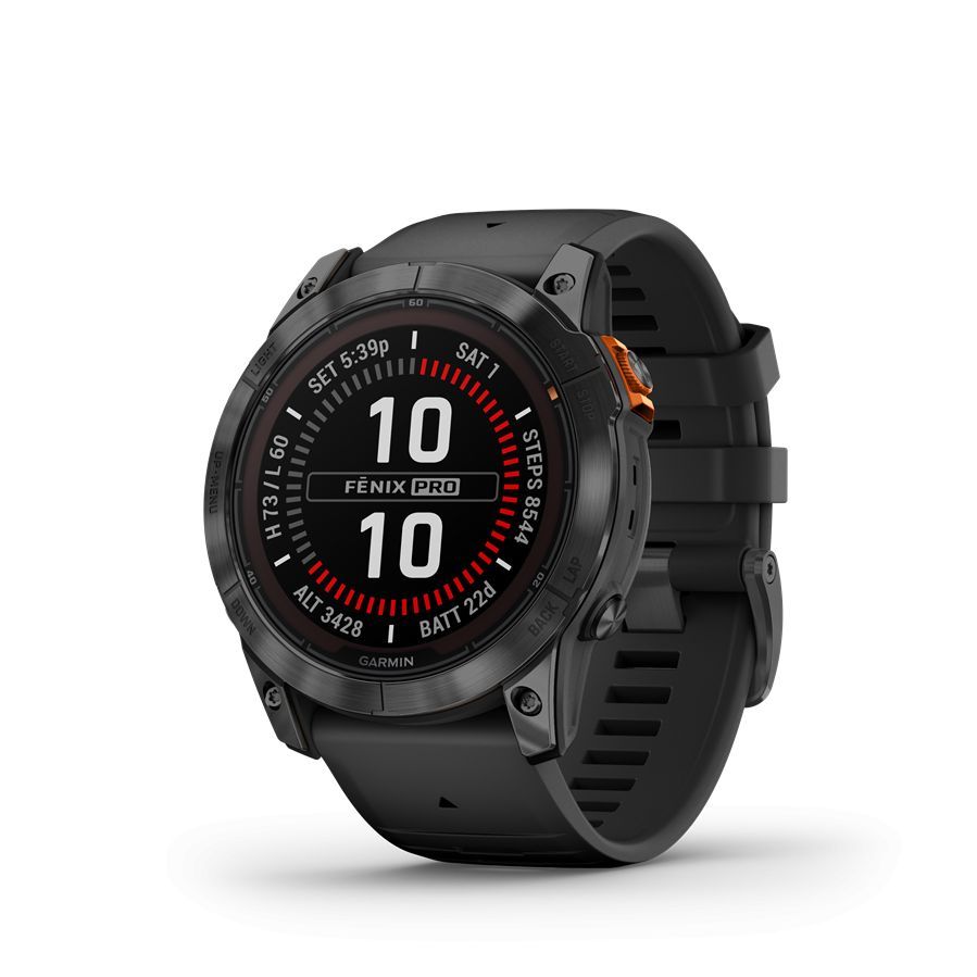 Garmin fenix 7X Pro Solar Edition Slate Grey with Black Band Garmin fenix 7X Pro Solar Edition Slate Grey with Black Band