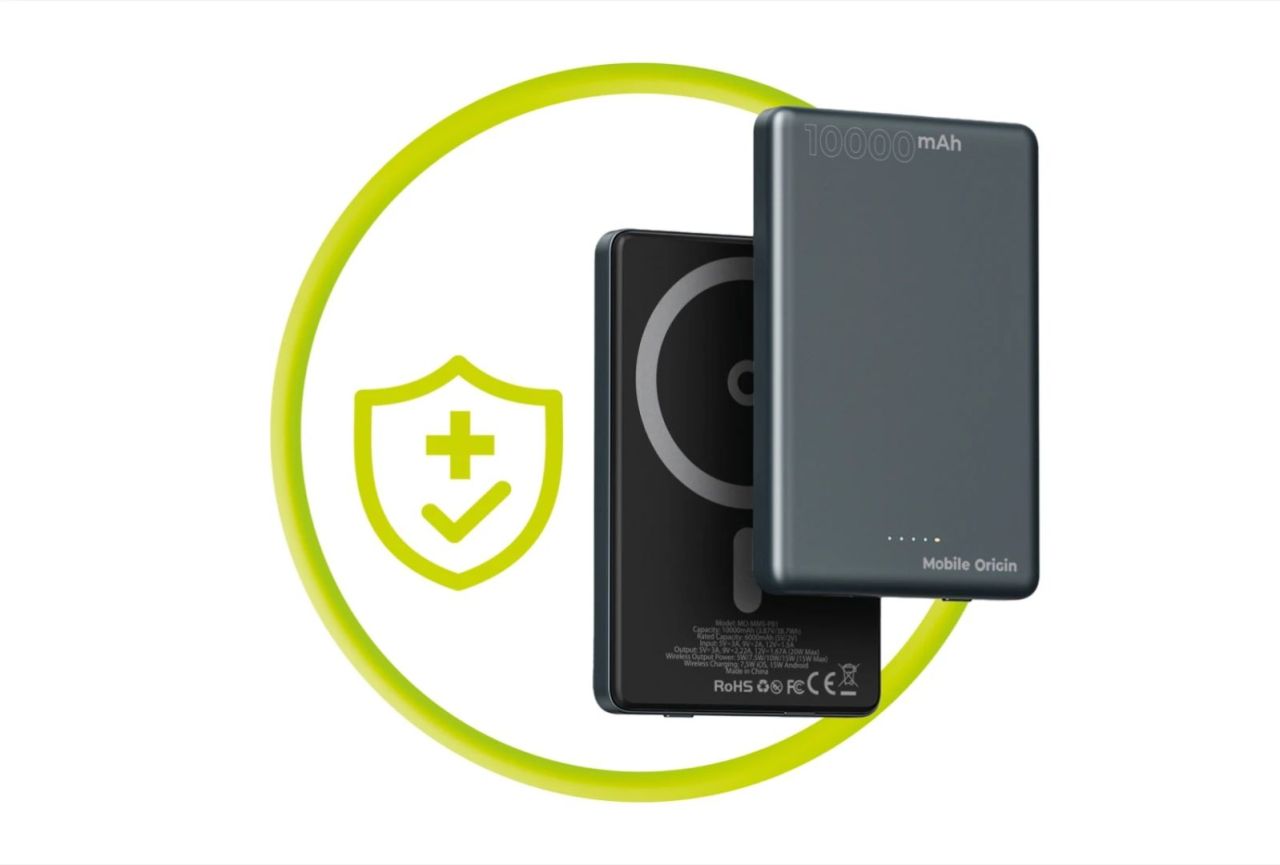 Mobile Origin 10000mAh PowerBank Metal Slim