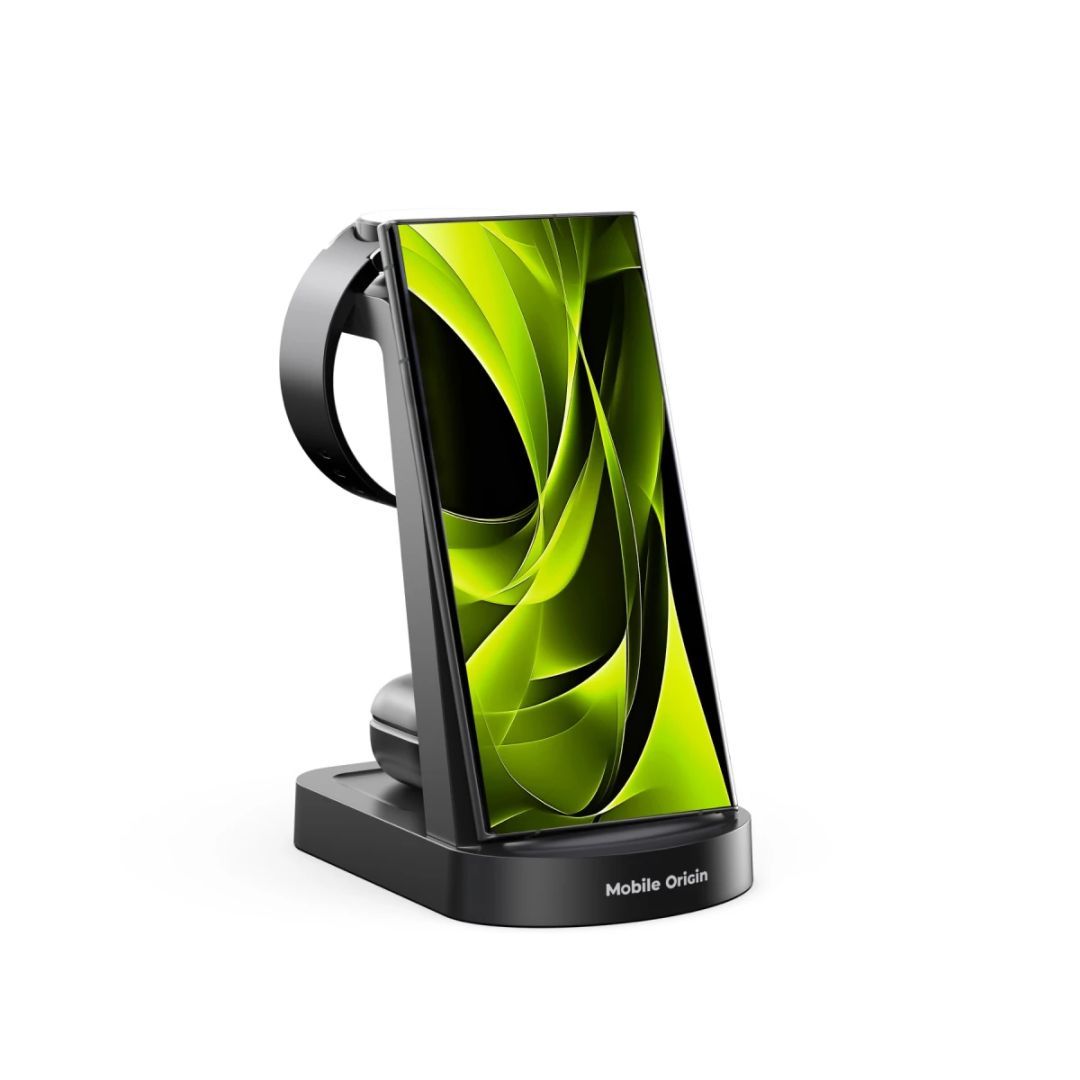 Mobile Origin 3in1 Wireless Charger PW13 Samsung Compatible Mobile Origin 3in1 Wireless Charger PW13 Samsung Compatible