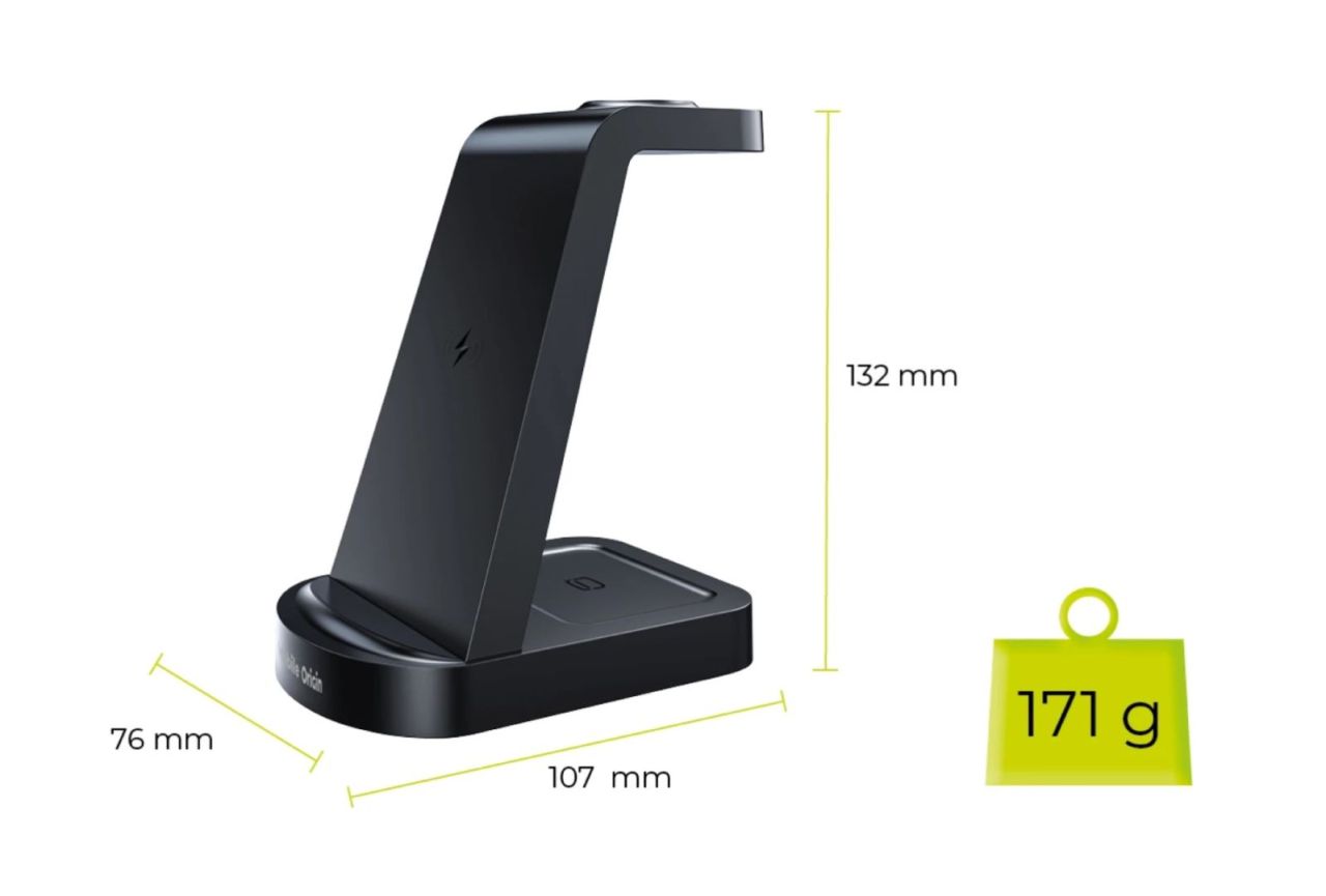 Mobile Origin 3in1 Wireless Charger PW13 Samsung Compatible Mobile Origin 3in1 Wireless Charger PW13 Samsung Compatible