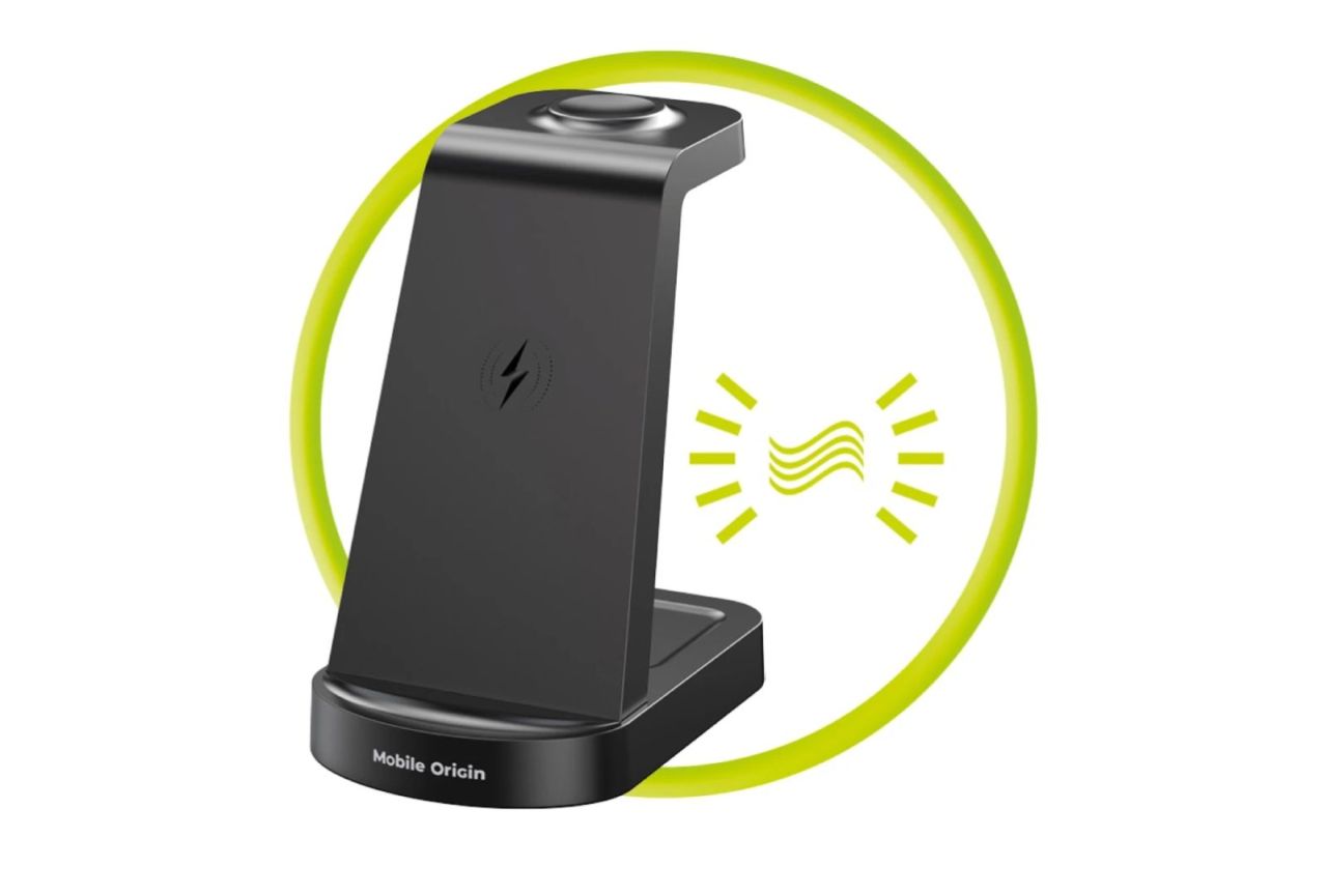 Mobile Origin 3in1 Wireless Charger PW14 iPhone Compatible Mobile Origin 3in1 Wireless Charger PW14 iPhone Compatible