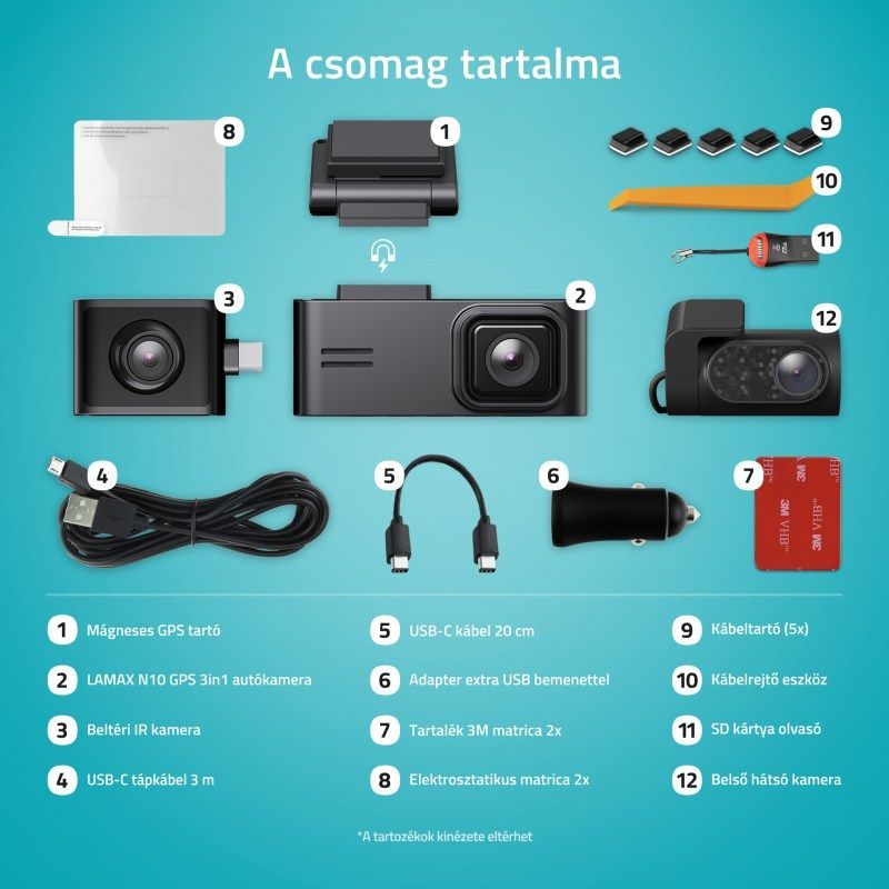 Lamax N10 GPS 3in1 Car Camera Lamax N10 GPS 3in1 Car Camera