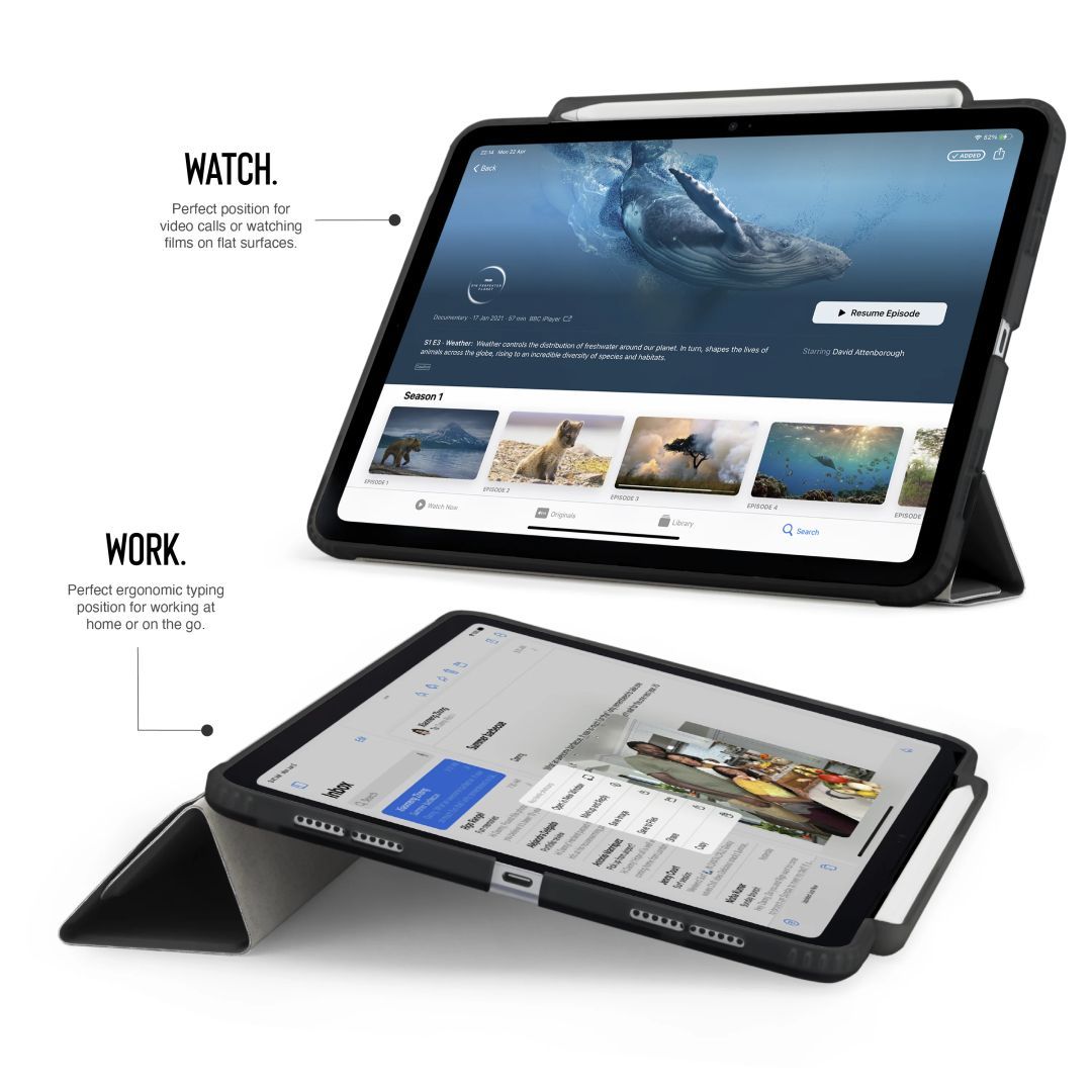 Pipetto Origami No3 Pencil Case iPad Pro 11 (2024) Black Pipetto Origami No3 Pencil Case iPad Pro 11 (2024) Black