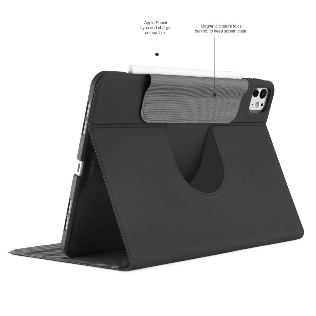 Pipetto Origami No5 Rotating Folio Case iPad Air 13 (2024) Black Pipetto Origami No5 Rotating Folio Case iPad Air 13 (2024) Black