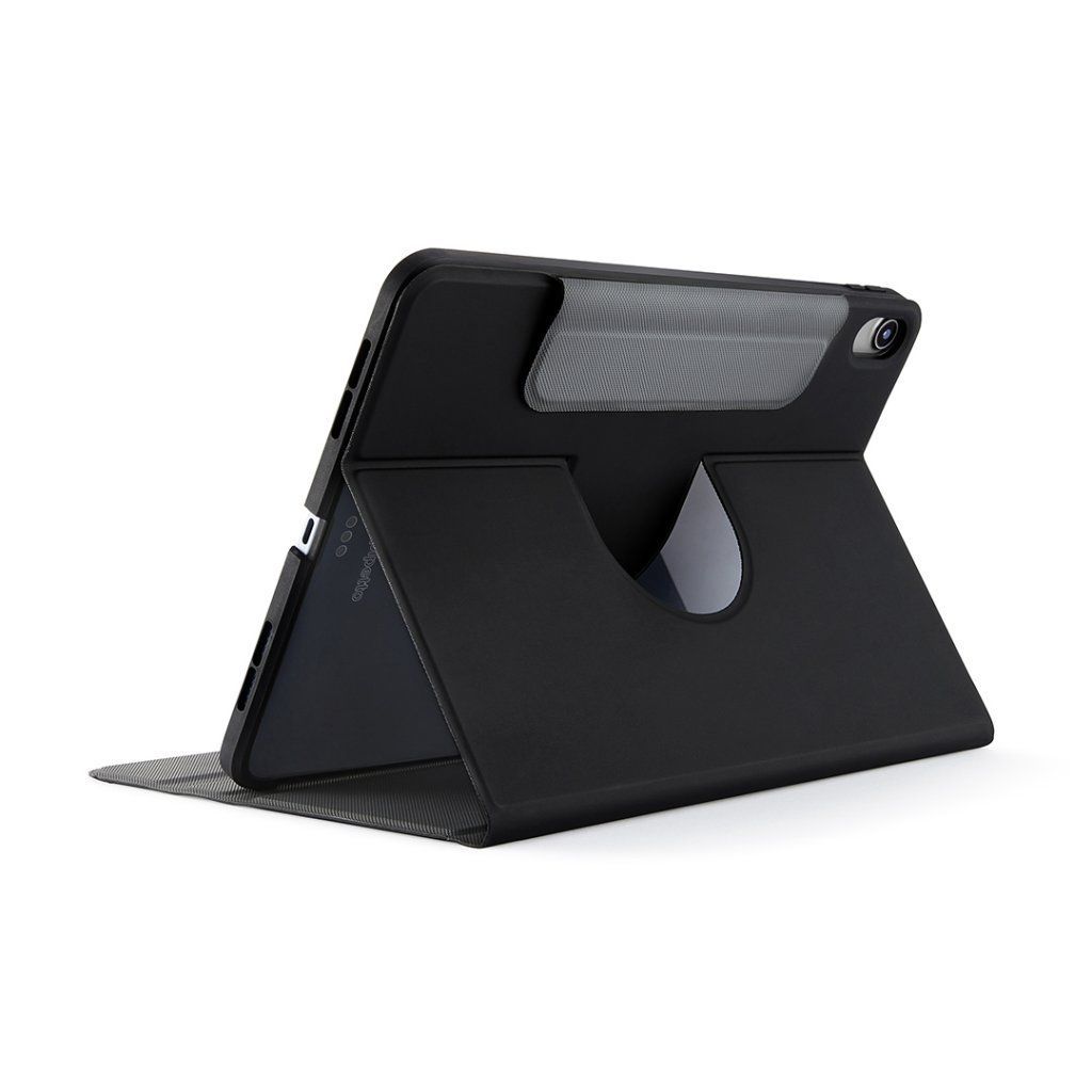 Pipetto Origami No5 Rotating Folio Case iPad 10.9 (2022) Black