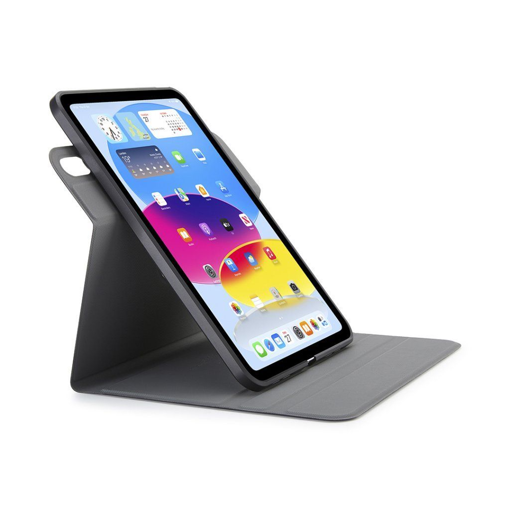 Pipetto Origami No5 Rotating Folio Case iPad 10.9 (2022) Black