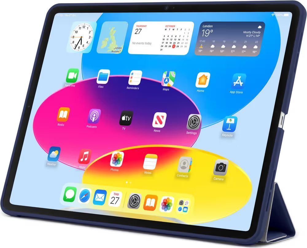 Pipetto Origamii No1 Original Case iPad 10.9 (2022) Dark Blue