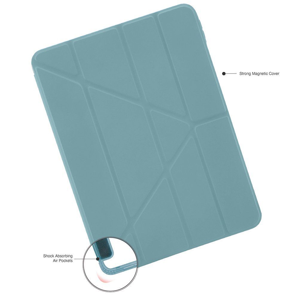 Pipetto Origami No1 Original iPad Air 10.9" (2022/2020)/11" 2024/2025 case Teal